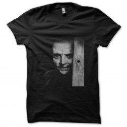 Tee shirt Hannibal Lecter fan art black sublimation