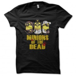 tee shirt minions of the dead parodie the walking dead  sublimation