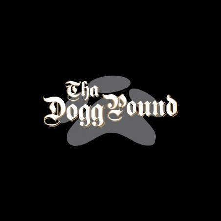 Tha Dogg Pound fan art black sublimation t-shirt