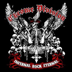 tee shirt chrome division infernal rock eternal black sublimation