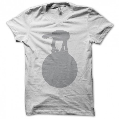 Tee shirt Starwars Quadripode argent sur  sublimation