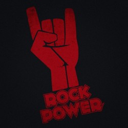 Rock Power t-shirt black sublimation