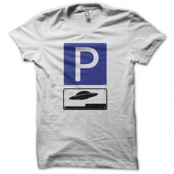 T-shirt Ovni Parking white sublimation
