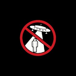 OVNI abduction prohibited black sublimation t-shirt
