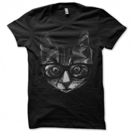 cat shirt 3D version black sublimation