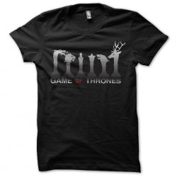 tee shirt Game of Thrones differents symboles  sublimation