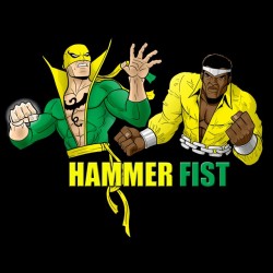 Hammer Fist shirt black sublimation