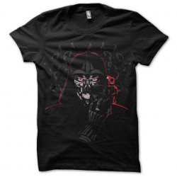 tee shirt skull dark vador black sublimation