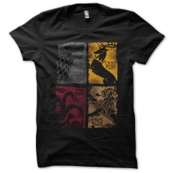 tee shirt game of thrones houses  sublimation
