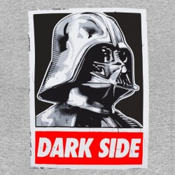 tee shirt dark side design gris  sublimation