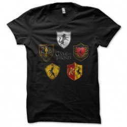 tee shirt game of thrones logo mosaique  sublimation
