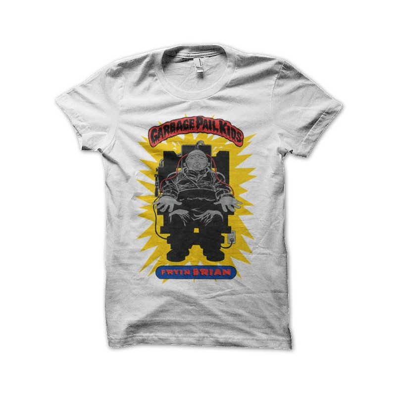 GARBAGE PAIL KIDS FRYIN´ BRIAN   T-Shirt  camiseta cotton officially licensed 