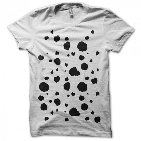 Dog t-shirt dalmatian white sublimation