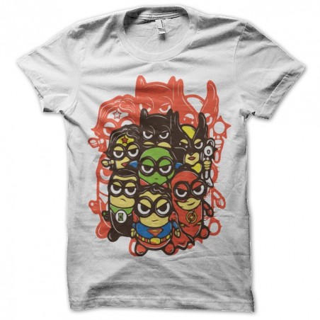 tee shirt super hero Minions  sublimation