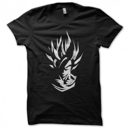 t-shirt goku shadow design black sublimation