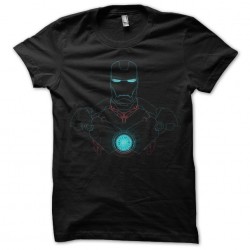 tee shirt iron man design  sublimation