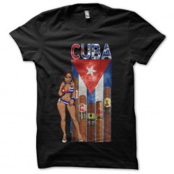 tee shirt Cuba sublimation