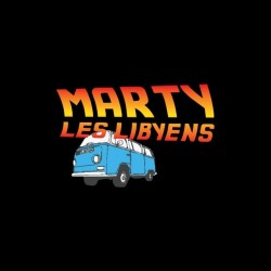 Tee shirt Marty les Libyens parodie Back to the Future  sublimation