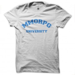 Tee shirt MMORPG university  sublimation
