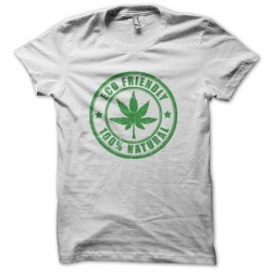 Cannabis Eco Friendly T-Shirt white sublimation