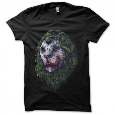 joker t-shirt lion black sublimation