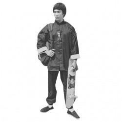 tee shirt Bruce Lee skate sliding  sublimation