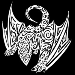 Tattoo shirt Dragon black sublimation
