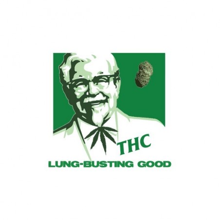 Tee shirt KFC parodie THC  sublimation