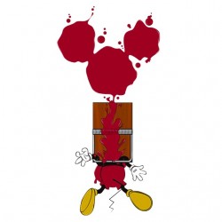 t-shirt mickey mouse trap...
