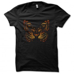 tee shirt butterfly tiger  sublimation