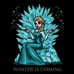 tee shirt winter is coming  sublimation