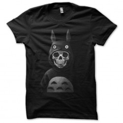 tee shirt skull totoro...