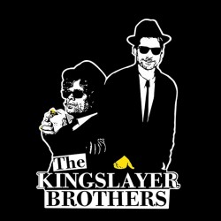 t-shirt the kingslayer brothers black sublimation