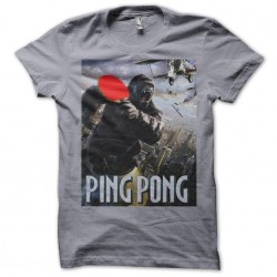 tee shirt ping pong gris sublimation