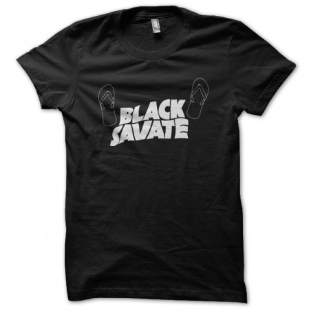 Black Sabbath parody Black Savate black sublimation t-shirt