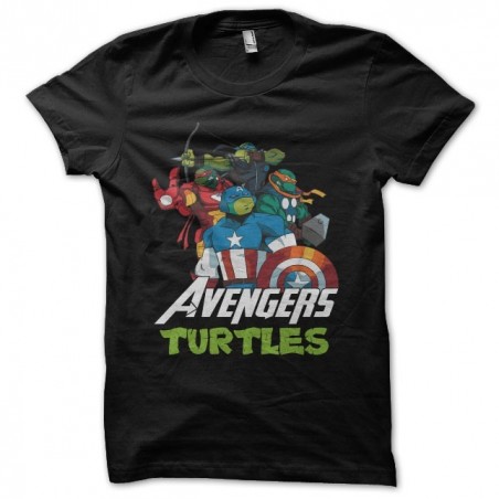 Tee shirt Tortues Ninja parodie Avengers  sublimation