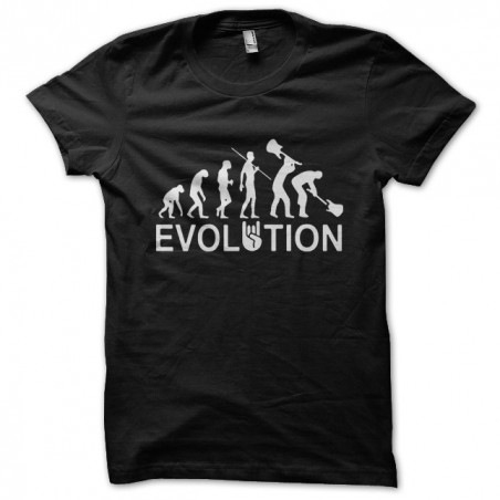 tee shirt evolution rock  sublimation