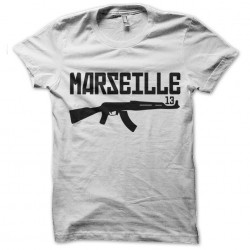 Marseille 13 white sublimation t-shirt