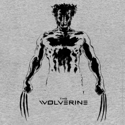 tee shirt the wolverine girs sublimation