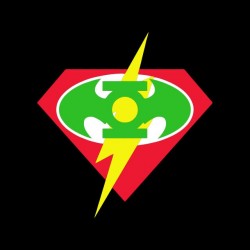 tee shirt super héros logos  sublimation