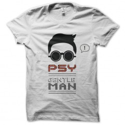 Tee shirt PSY Gentle Man Gangnam Style  sublimation