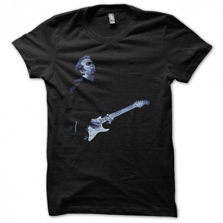 T-shirt Clapton Eric fan art black sublimation