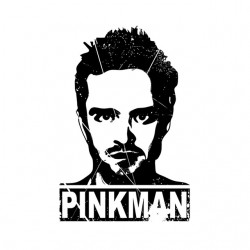pinkman white sublimation t-shirt