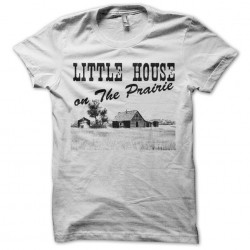 The little house in the prairie white sublimation t-shirt