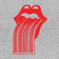 tee shirt rolling stones funny gray sublimation