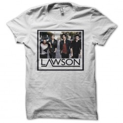 Lawson fan art white sublimation t-shirt