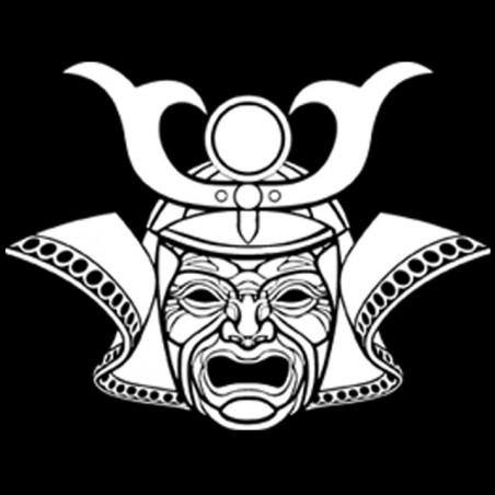 T-shirt samurai tattoo black version sublimation