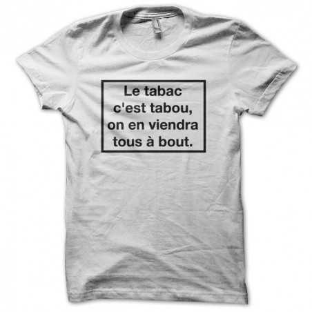 Tee shirt Les Inconnus Le pari Le tabac c'est tabou  sublimation