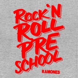 t-shirt the ramones rock n roll gray sublimation