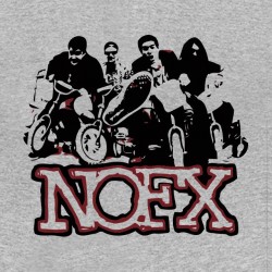 t-shirt nofx gray sublimation